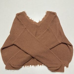 Moon & Madison Cropped Cardigan Sweater